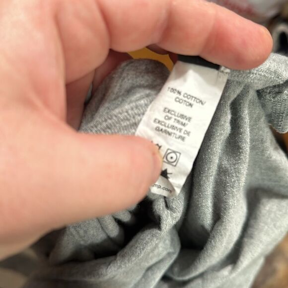 REIGNING CHAMP Gray Long Sleeve Top - Picture 6 of 6